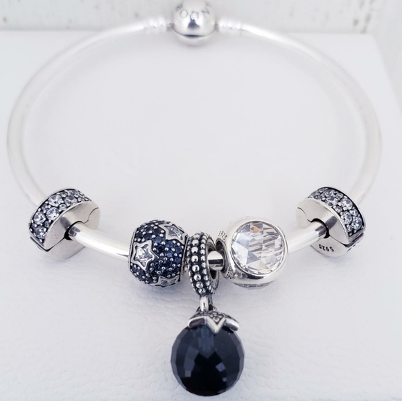 Authentic Pandora Bracelet 6pc Set - Picture 5 of 14